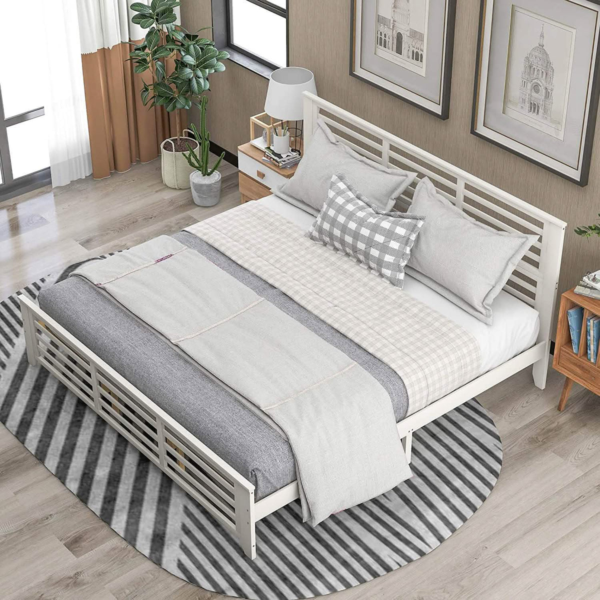 Solid Wood Platform Bed Frame - A-1 Thread Vault