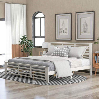 Solid Wood Platform Bed Frame - A-1 Thread Vault