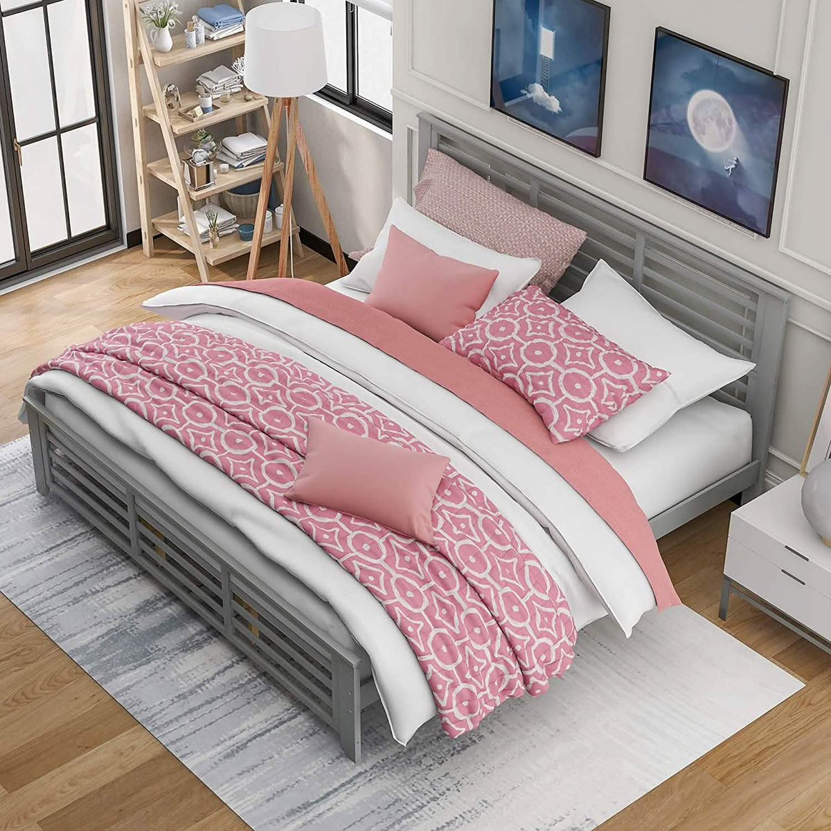 Solid Wood Platform Bed Frame - A-1 Thread Vault