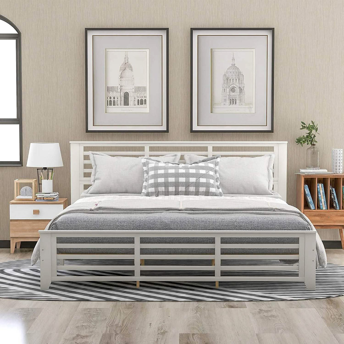Solid Wood Platform Bed Frame - A-1 Thread Vault