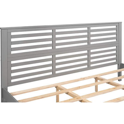 Solid Wood Platform Bed Frame - A-1 Thread Vault