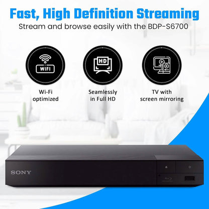 Sony 4k Blu Ray DVD Player for TV (Refurbished) - A-1 Thread Vault