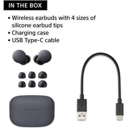 Sony LinkBuds S Truly Wireless Noise Canceling Earbud Headphones with Alexa Built-in (Refurbished) - A-1 Thread Vault