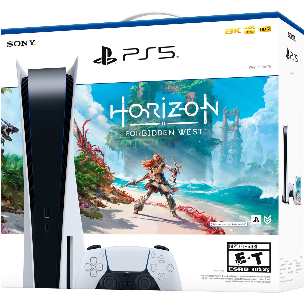 Sony PlayStation 5 Console Horizon Forbidden West Bundle Disk - A-1 Thread Vault