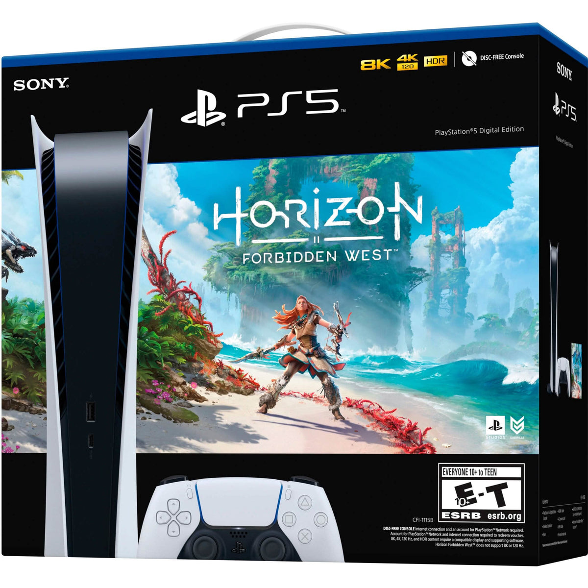 Sony PlayStation 5 Digital Edition – Horizon Forbidden West Bundle - A-1 Thread Vault