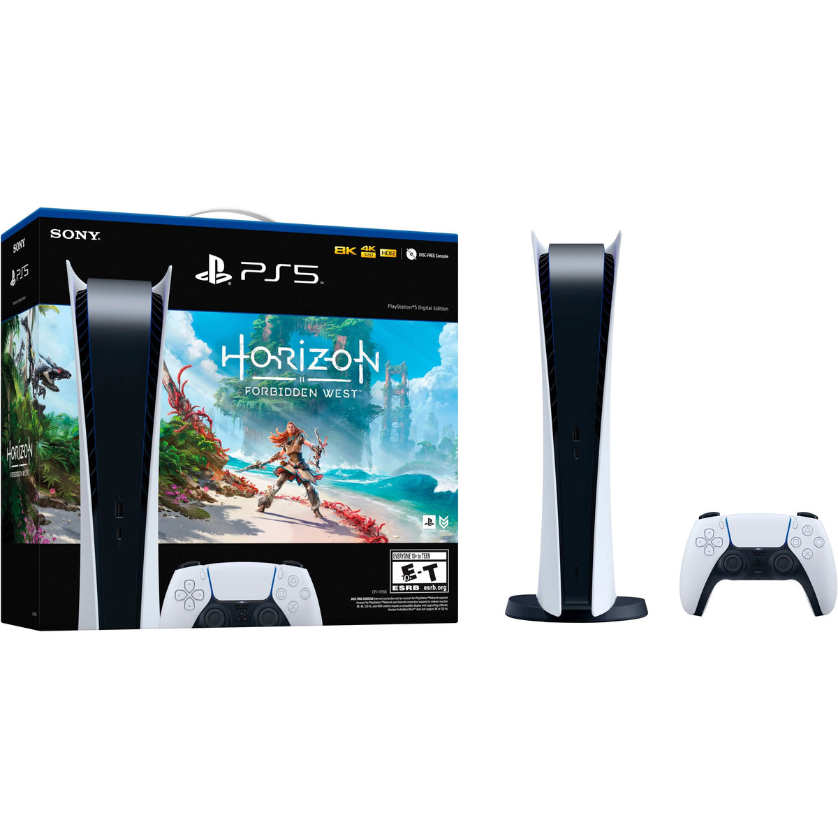 Sony PlayStation 5 Digital Edition – Horizon Forbidden West Bundle - A-1 Thread Vault