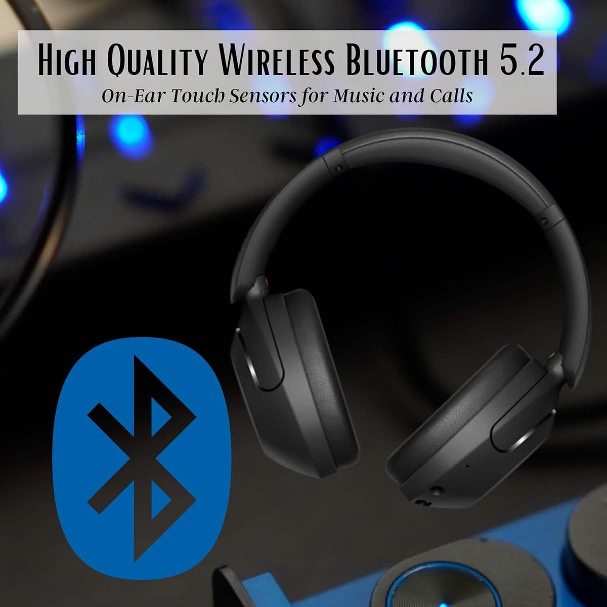 Sony Wireless Noise Cancelling Headphones WH-XB910N Bluetooth Headset + NeeGo 3.5mm Extension (Refurbished) - A-1 Thread Vault
