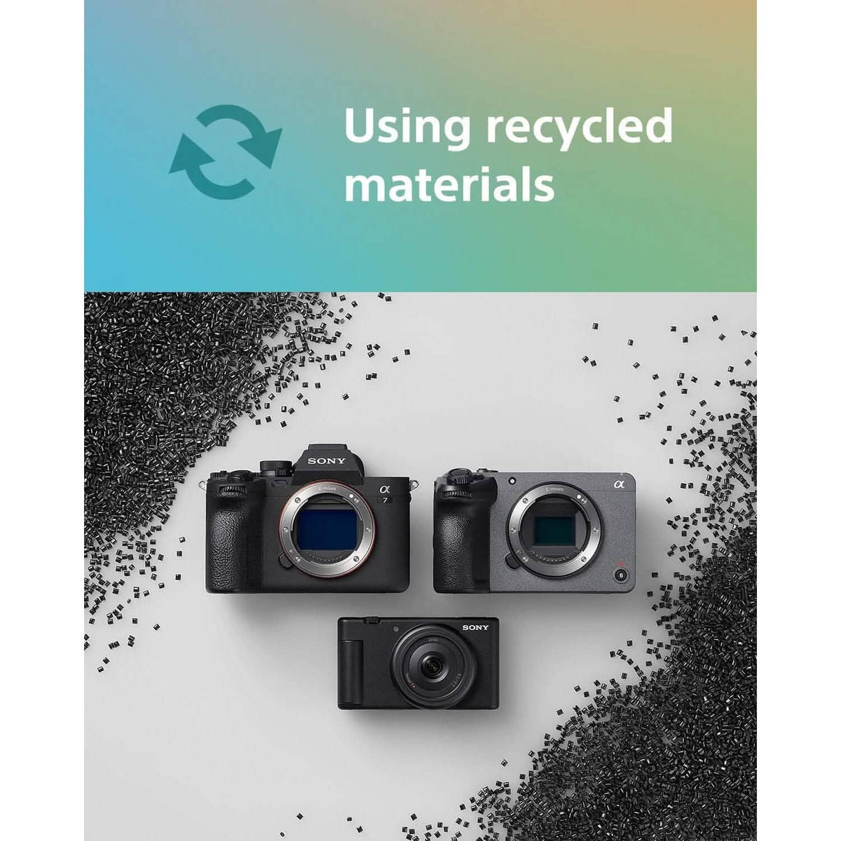 Sony ZV-1F Vlog Camera for Content Creators and Vloggers Black (Refurbished) - A-1 Thread Vault