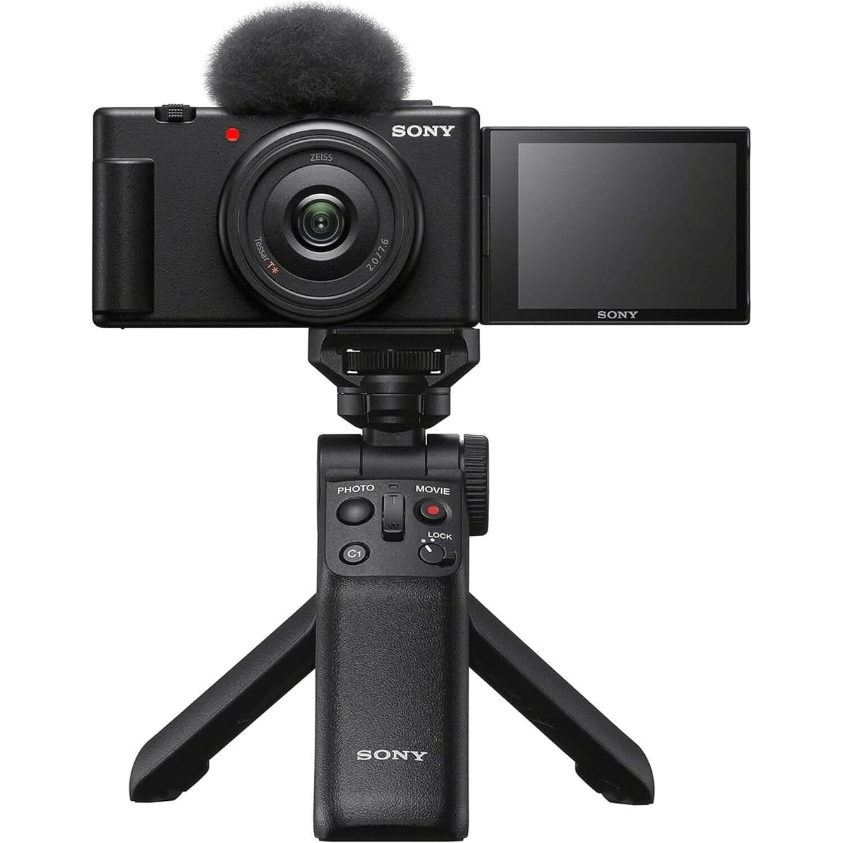 Sony ZV-1F Vlog Camera for Content Creators and Vloggers Black (Refurbished) - A-1 Thread Vault