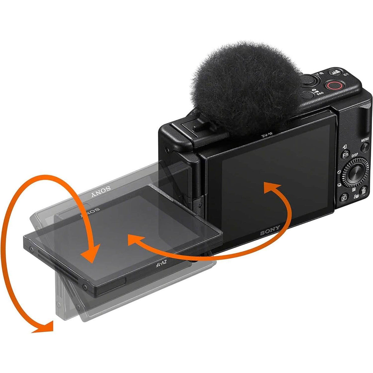 Sony ZV-1F Vlog Camera for Content Creators and Vloggers Black (Refurbished) - A-1 Thread Vault