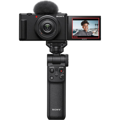 Sony ZV-1F Vlog Camera for Content Creators and Vloggers Black (Refurbished) - A-1 Thread Vault