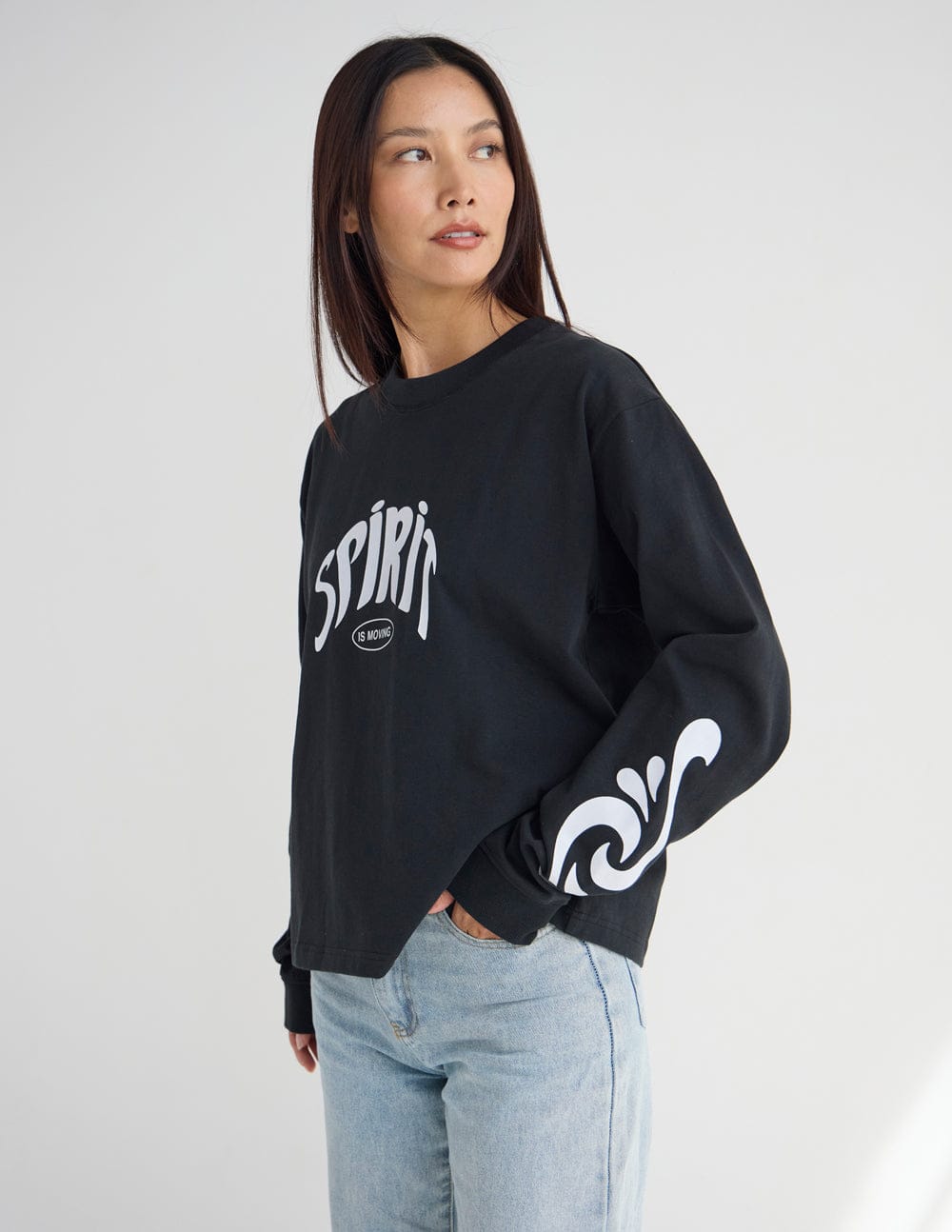 Spirit Is Moving LS Heavyweight Tee - A-1 Thread Vault