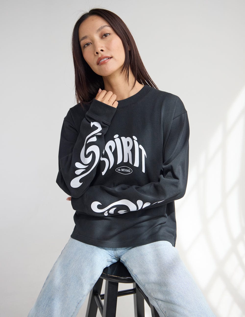 Spirit Is Moving LS Heavyweight Tee - A-1 Thread Vault