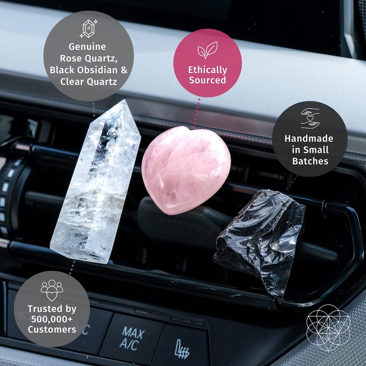 Spiritual GPS - Guardian Car Crystal Kit - A-1 Thread Vault