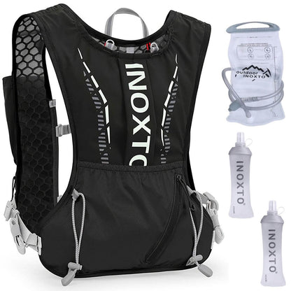 Sport Hydration Vest Running Backpack with 15oz, 50oz Water Bladder - A-1 Thread Vault