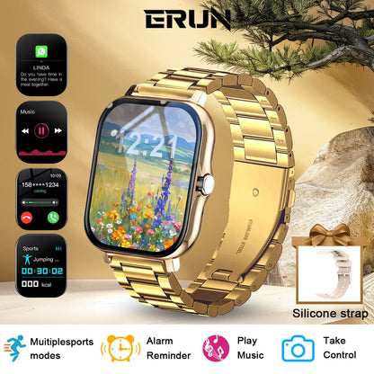 Sports Outdoor Smart Watch H Step Count Statistics Sleep Monitoring Bluetooth Call - A-1 Thread Vault