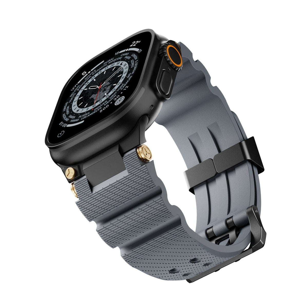 Sports Silicone Watch Strap - A-1 Thread Vault