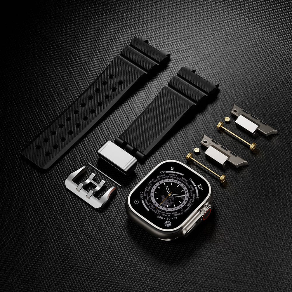 Sports Silicone Watch Strap - A-1 Thread Vault