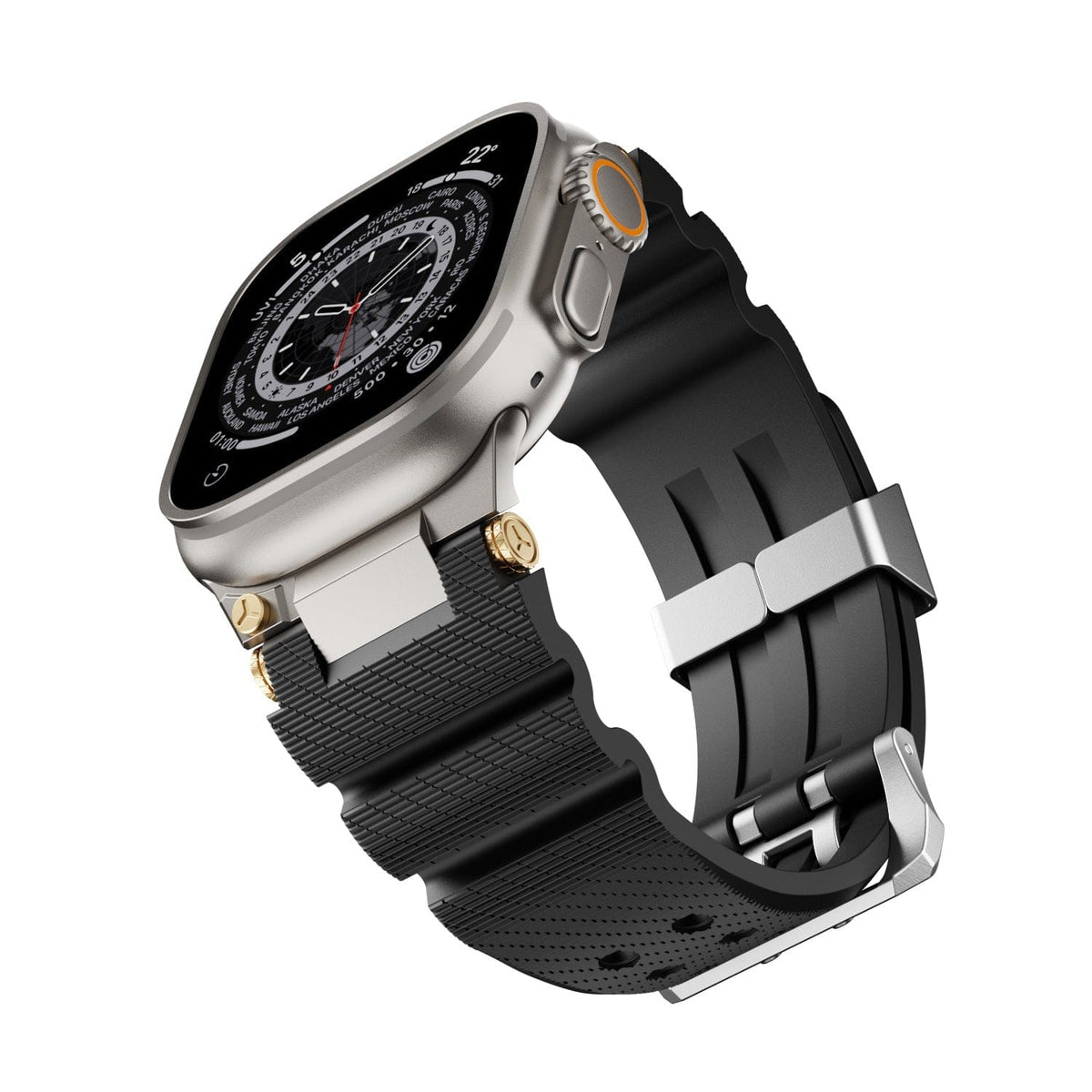 Sports Silicone Watch Strap - A-1 Thread Vault