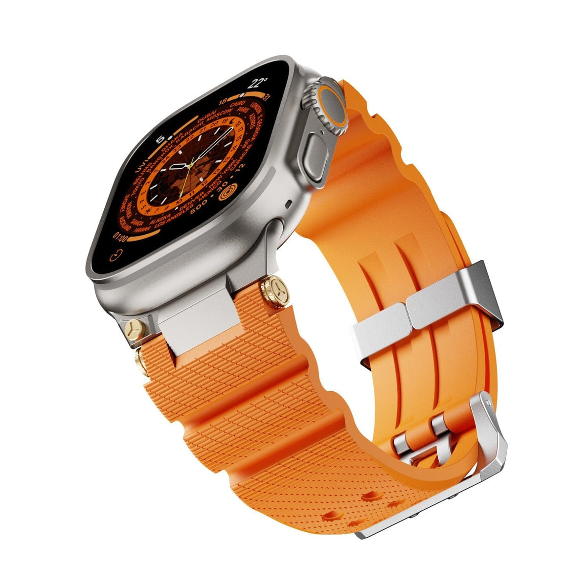 Sports Silicone Watch Strap - A-1 Thread Vault