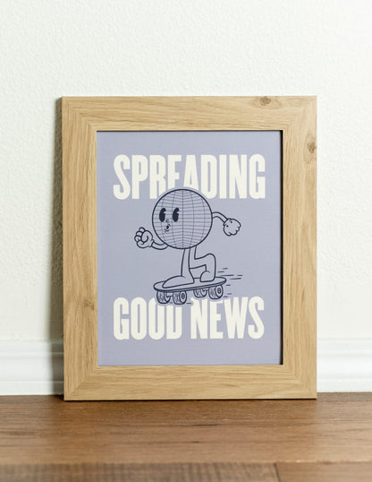 Spreading Good News Print - A-1 Thread Vault