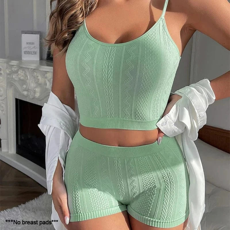 Spring Summer Langerie Sets Sexy Underwears Women Micro Underwear Solid Color Wearing Outside Women's Bra and Panties Sets Below - A-1 Thread Vault