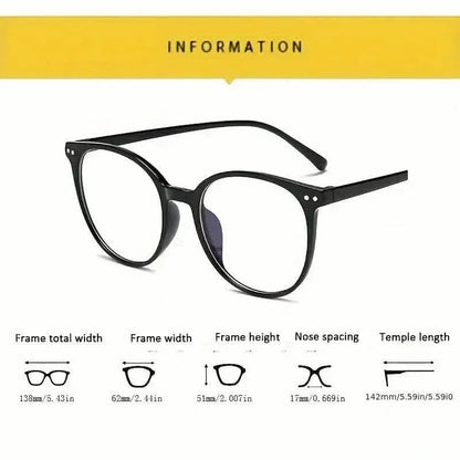 Square Anti-Blue Light Glasses - Lightweight and Comfortable - A-1 Thread Vault