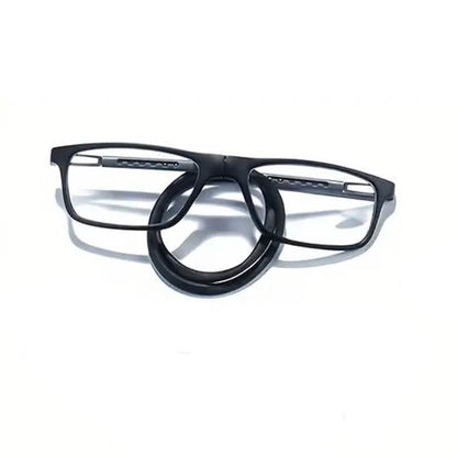 Square Magnetic Neck Fashion Reading Glasses - A-1 Thread Vault