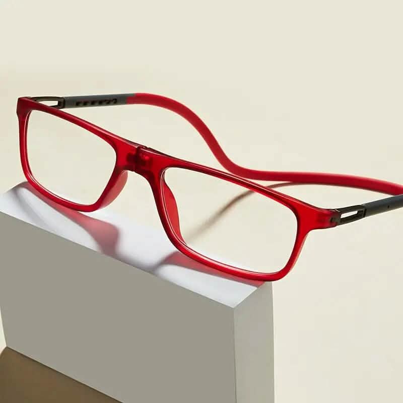 Square Magnetic Neck Fashion Reading Glasses - A-1 Thread Vault