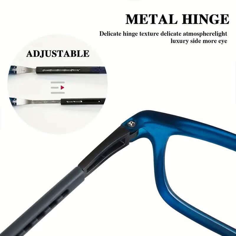 Square Magnetic Neck Fashion Reading Glasses - A-1 Thread Vault
