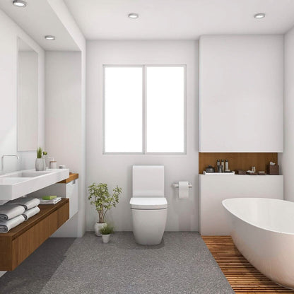 Square Toilet Seat with Grip-Tight Seat Bumpers - A-1 Thread Vault