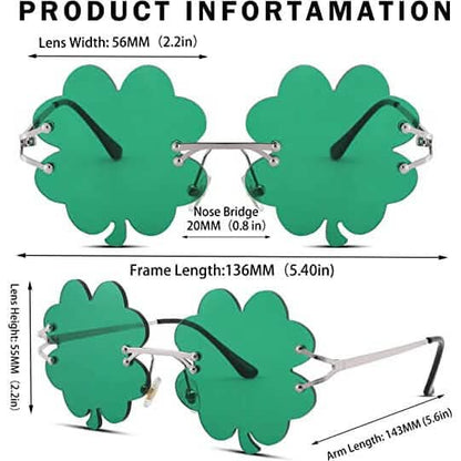 St. Patrick’s Day Irish Shamrock Sunglasses - A-1 Thread Vault