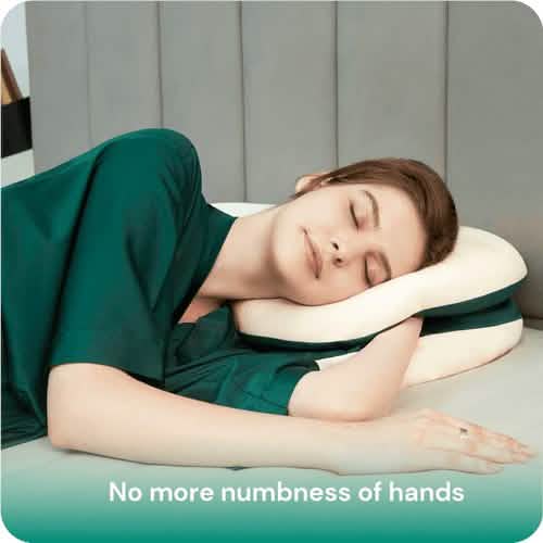 Stack Pillow with Dual Layers Balance, Adjustable Height, Suitable for All Sleeping Positions - A-1 Thread Vault