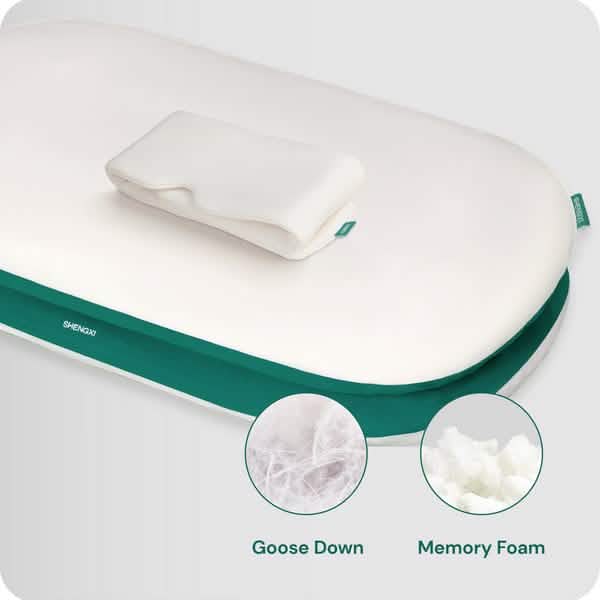 Stack Pillow with Dual Layers Balance, Adjustable Height, Suitable for All Sleeping Positions - A-1 Thread Vault