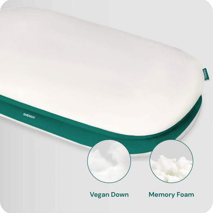 Stack Pillow with Dual Layers Balance, Adjustable Height, Suitable for All Sleeping Positions - A-1 Thread Vault