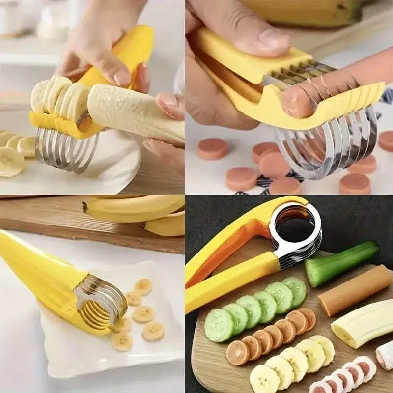 Stainless Steel Banana & Cucumber Slicer - A-1 Thread Vault