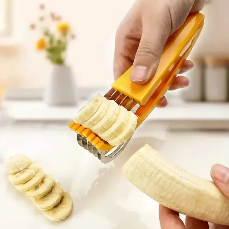 Stainless Steel Banana & Cucumber Slicer - A-1 Thread Vault