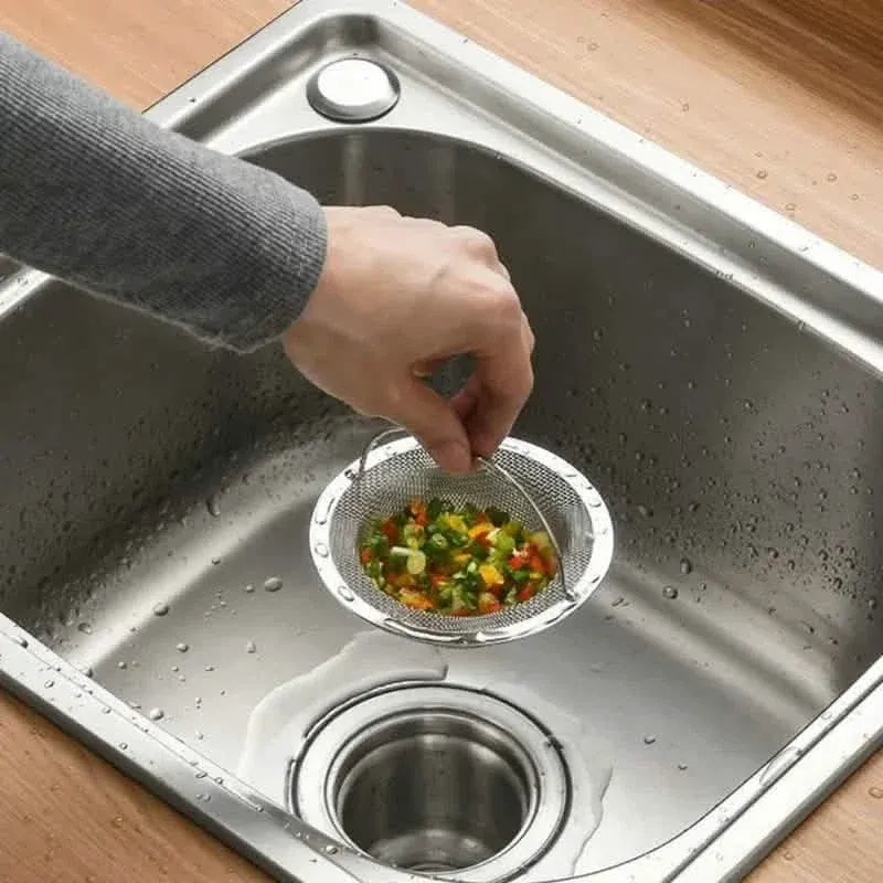 Stainless Steel Bathtub Hair Catcher - A-1 Thread Vault