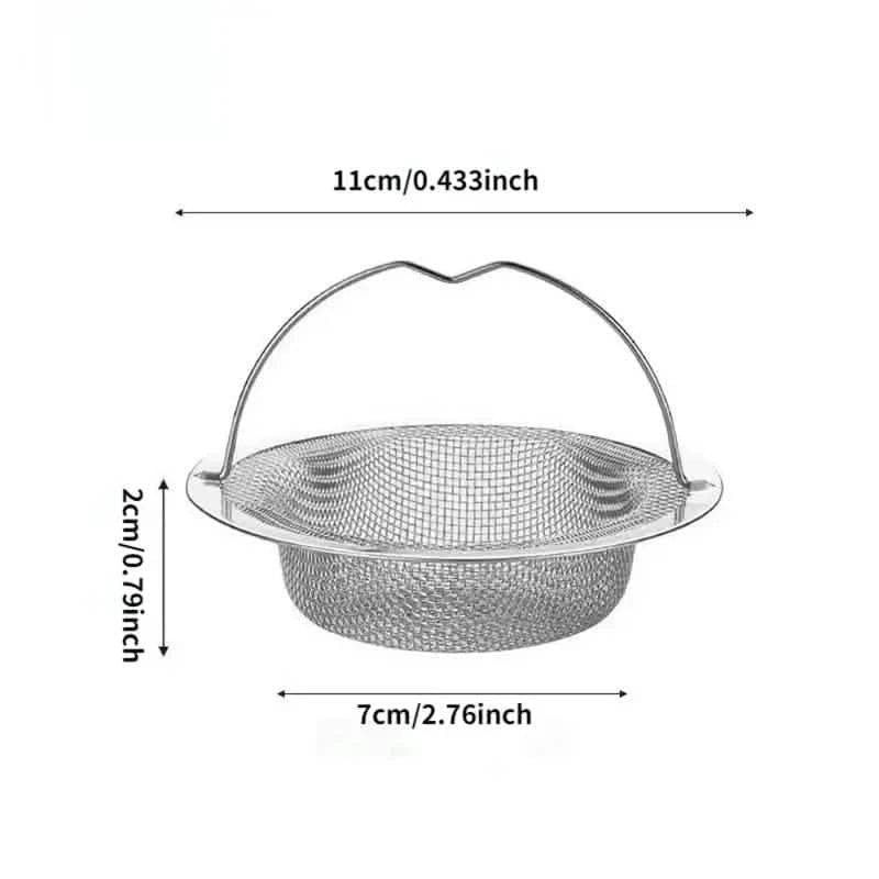 Stainless Steel Bathtub Hair Catcher - A-1 Thread Vault