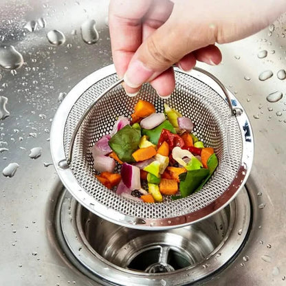 Stainless Steel Bathtub Hair Catcher - A-1 Thread Vault