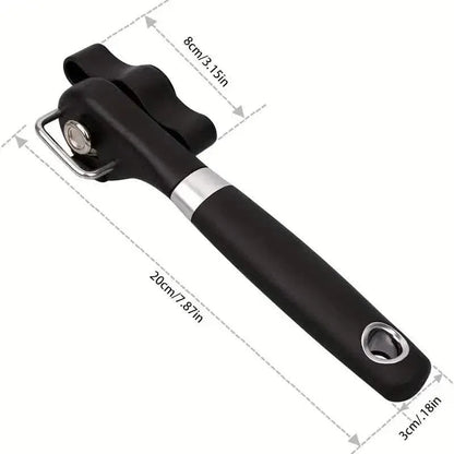 Stainless Steel Can Opener - Multifunctional Kitchen Gadget for Effortless Canning - A-1 Thread Vault
