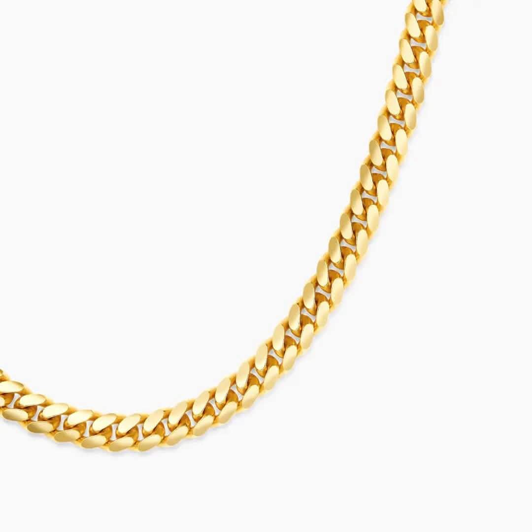 Stainless Steel Flat Snake Bone Chain Necklace - A-1 Thread Vault