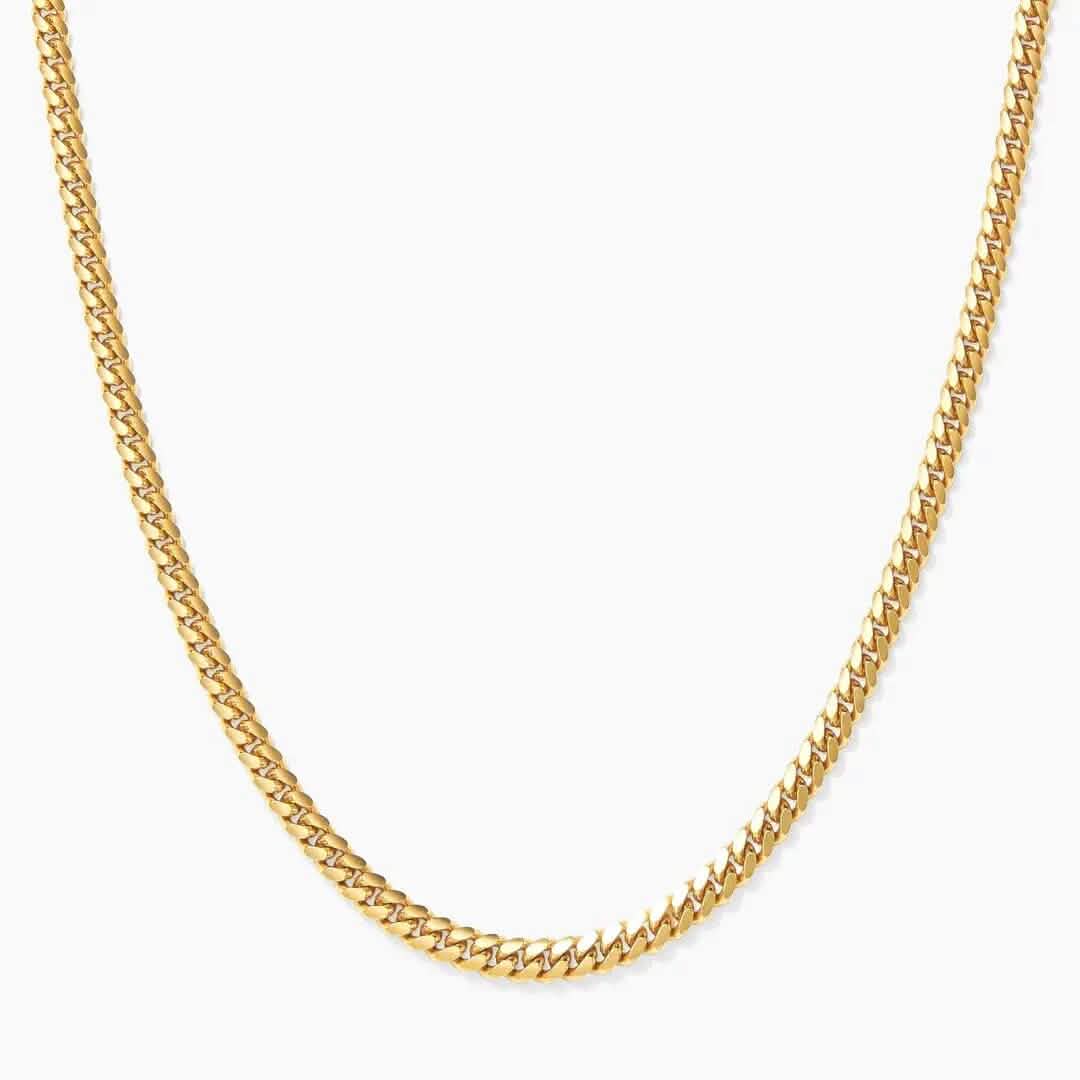 Stainless Steel Flat Snake Bone Chain Necklace - A-1 Thread Vault