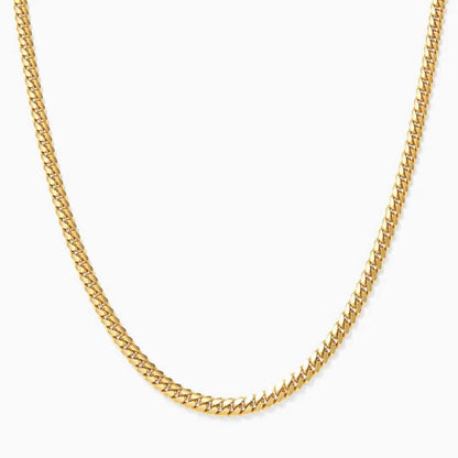 Stainless Steel Flat Snake Bone Chain Necklace - A-1 Thread Vault