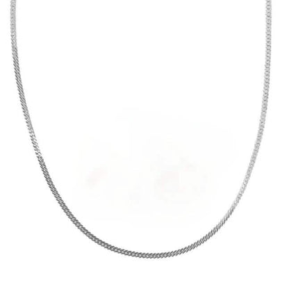 Stainless Steel Flat Snake Bone Chain Necklace - A-1 Thread Vault