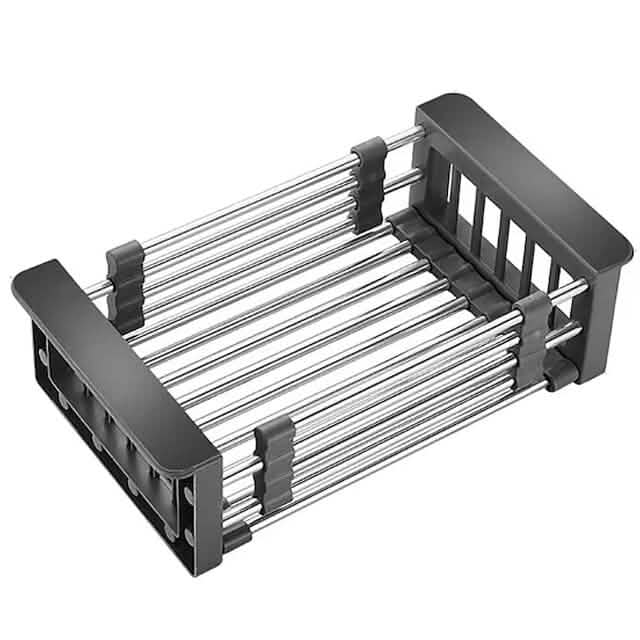 Stainless Steel Frame Drain Basket Telescopic Sink Frame - A-1 Thread Vault