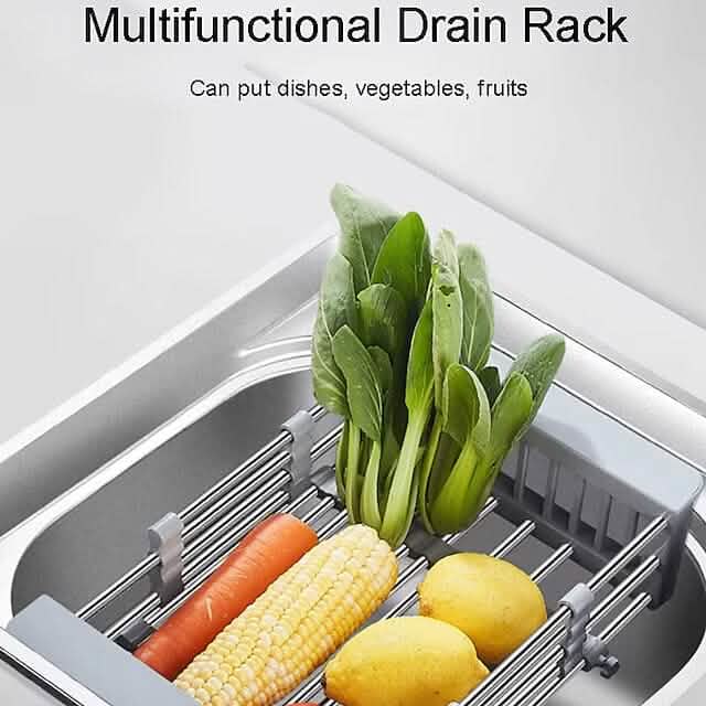 Stainless Steel Frame Drain Basket Telescopic Sink Frame - A-1 Thread Vault