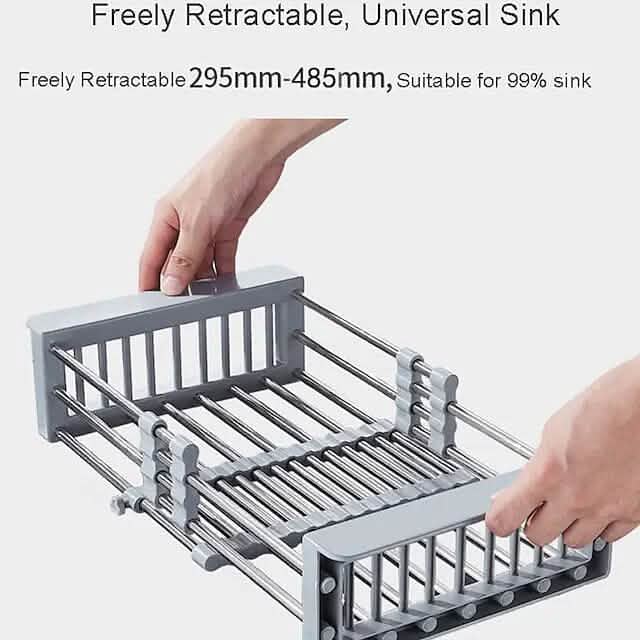 Stainless Steel Frame Drain Basket Telescopic Sink Frame - A-1 Thread Vault
