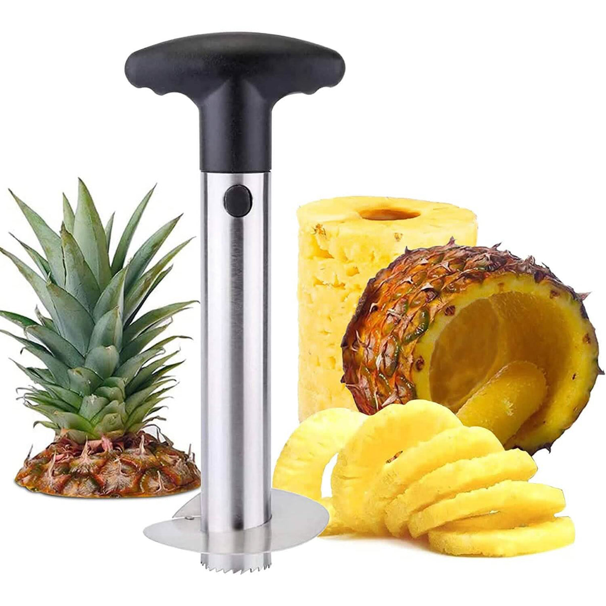 Stainless Steel Fruit Pineapple Peeler Cutter - A-1 Thread Vault