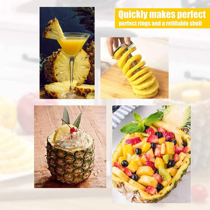 Stainless Steel Fruit Pineapple Peeler Cutter - A-1 Thread Vault